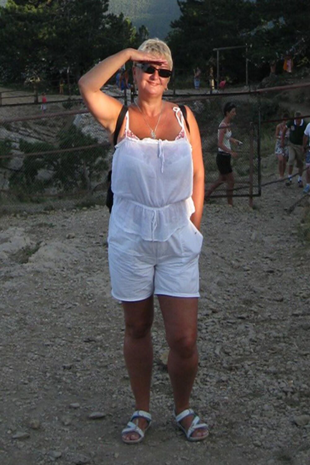 On vacation, see through