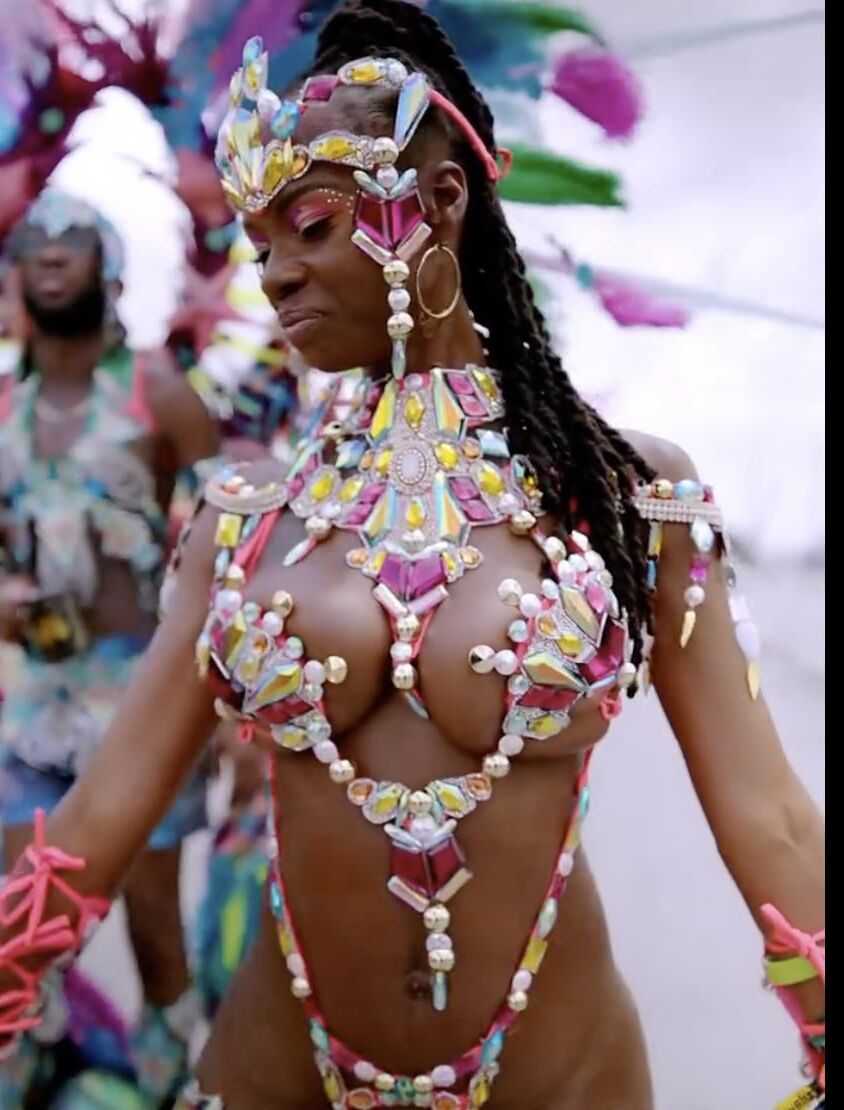 Большая сиська Bajan Girl