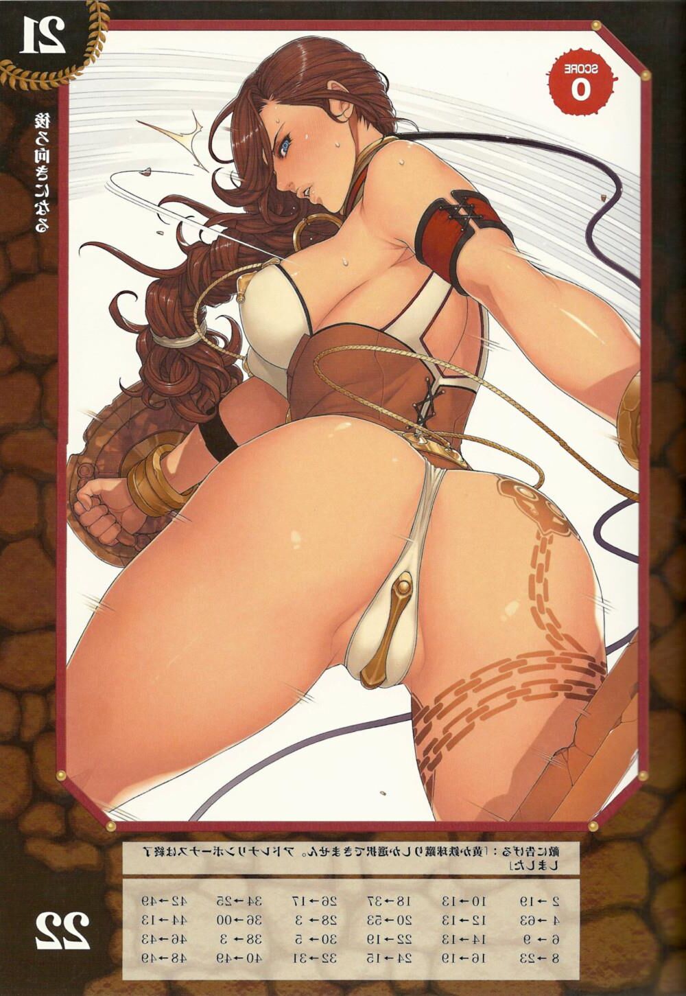 Queens Blade Branwen und Goblin -Buch