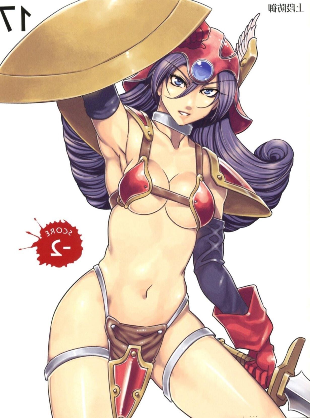 Queens Blade Book Senshi Stella Dragon Quest III
