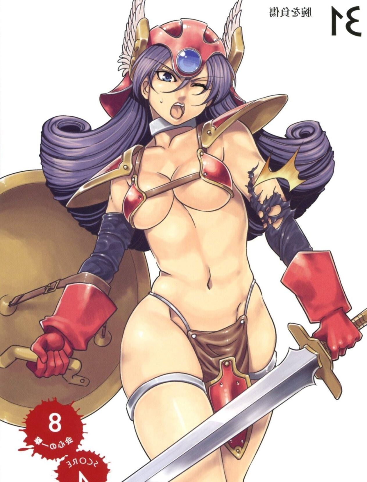 Queens Blade Book Senshi Stella Dragon Quest III