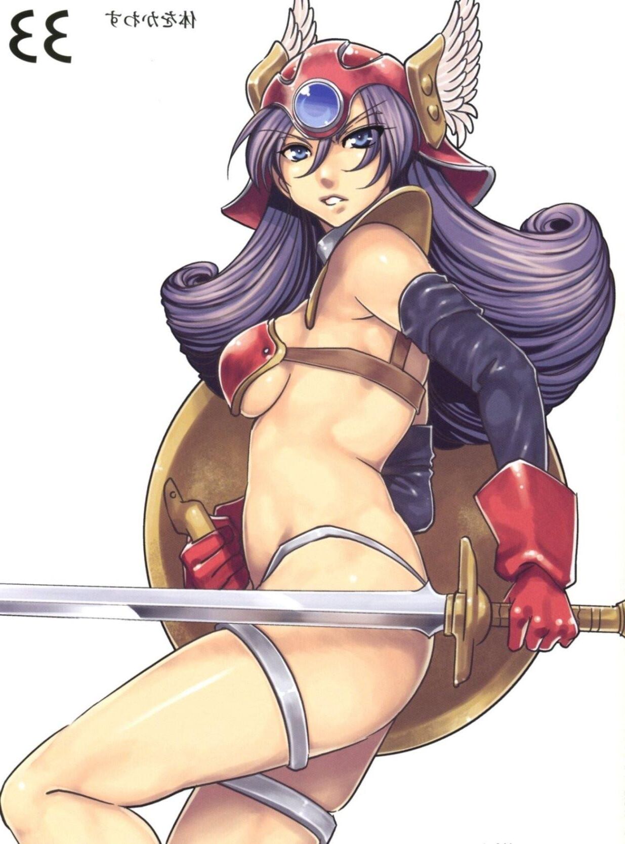 Queens Blade Book Senshi Stella Dragon Quest III