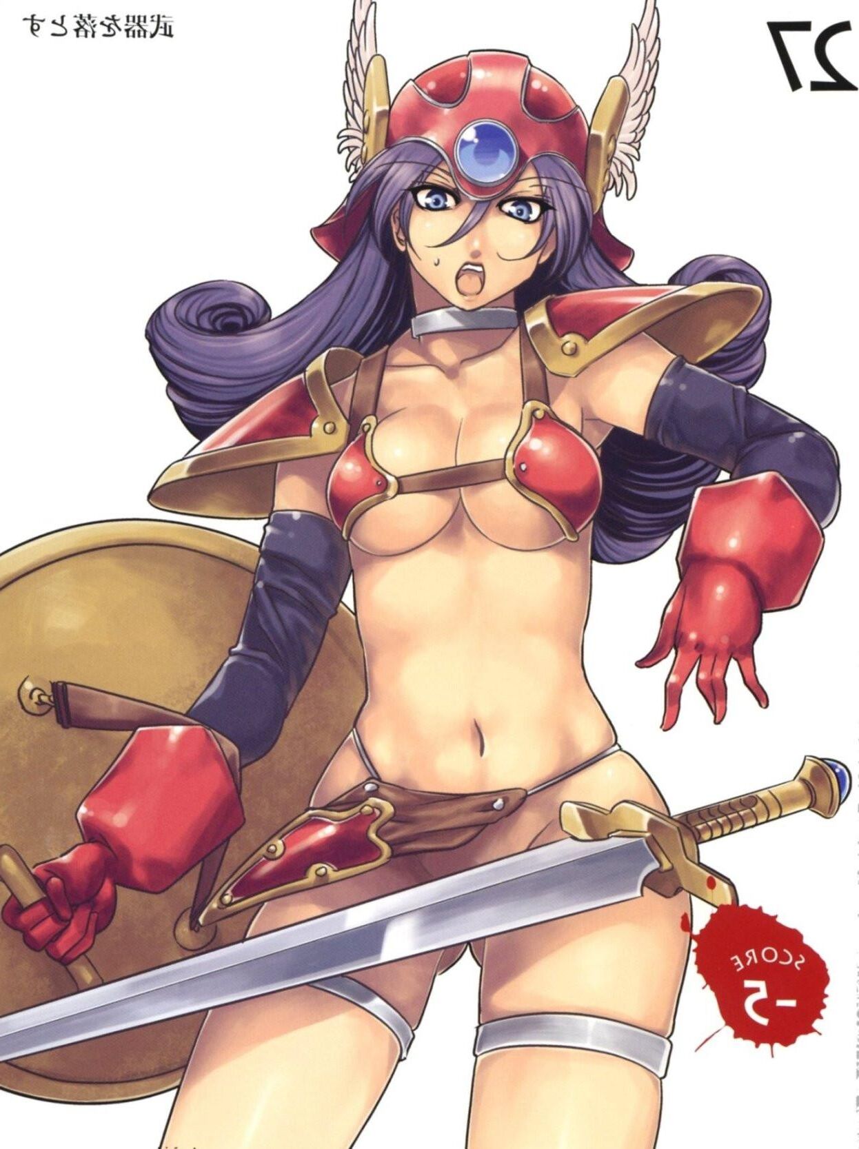 Queens Blade Book Senshi Stella Dragon Quest III