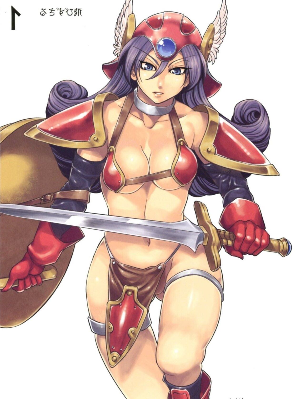Queens Blade Book Senshi Stella Dragon Quest III