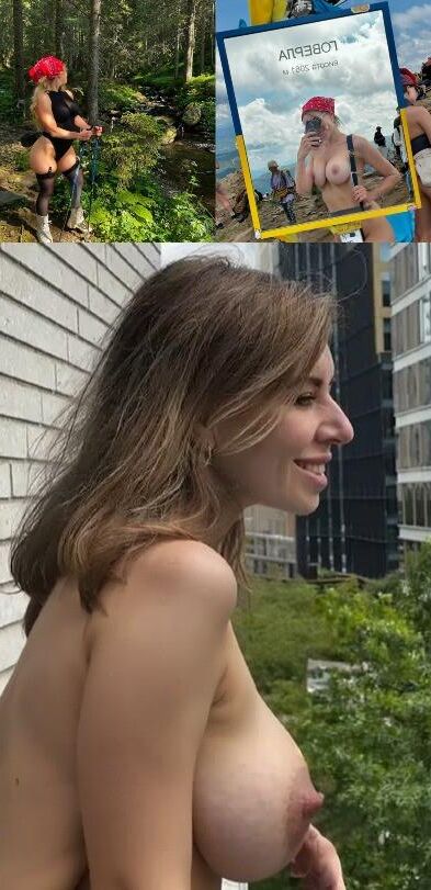 Patriota ucraniana Julia M celebra con NL madura