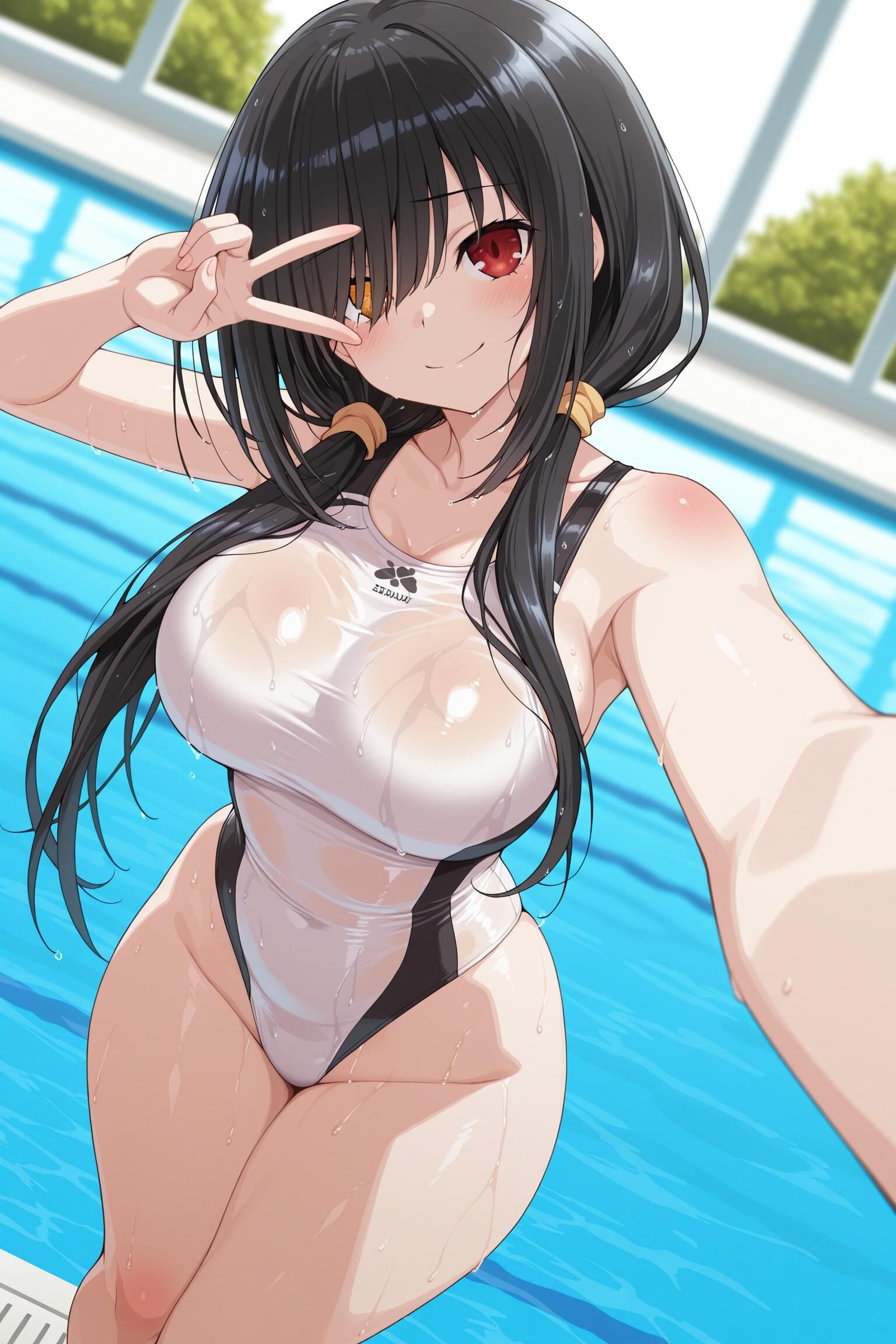 Kurumi Tokisaki Badeanzug (Datum ein Leben)