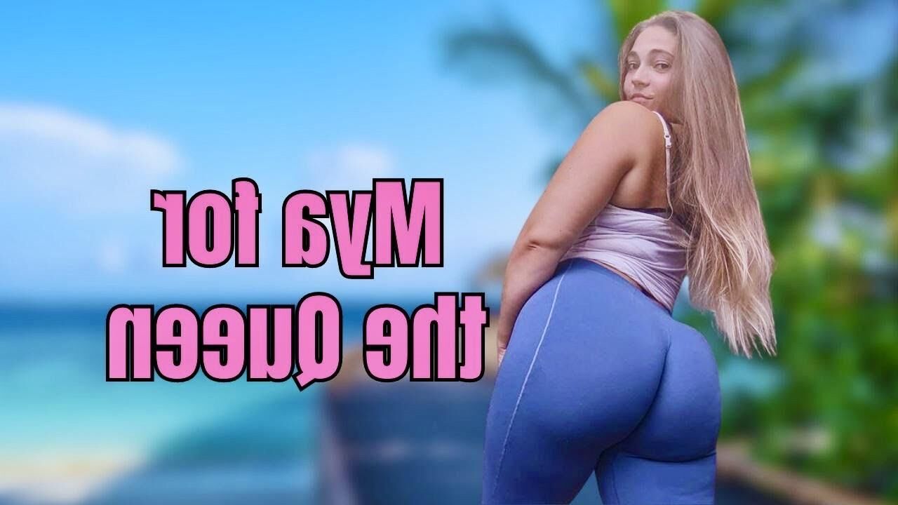 Mya Big Ass Big Boobs Beauty Youtuber Blonde Girl Mixed Shots