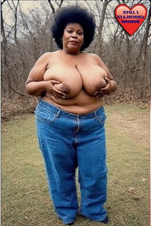 Grandes dames avec des seins de chocolat