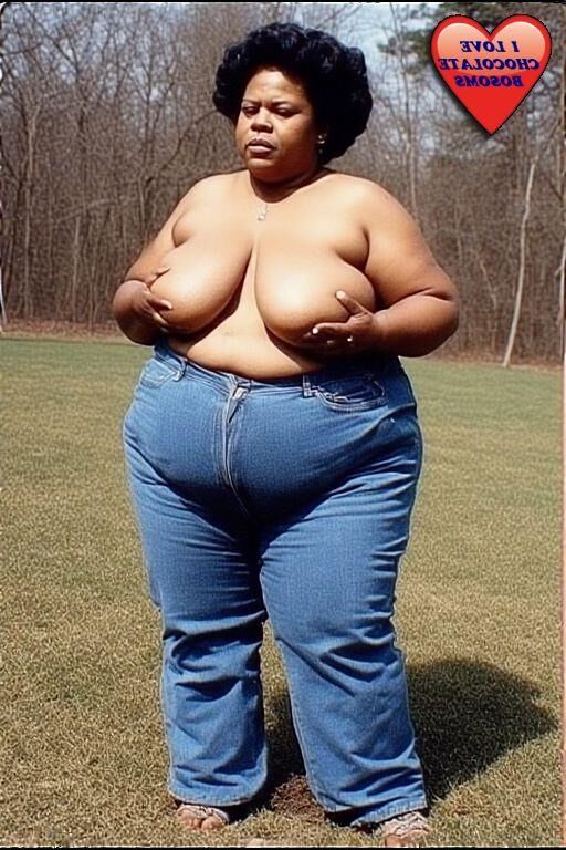 Grandes dames avec des seins de chocolat