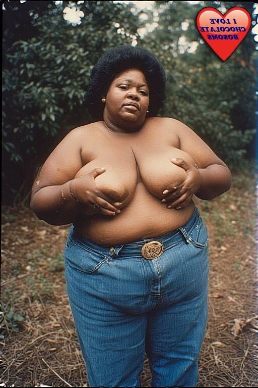 Grandes dames avec des seins de chocolat