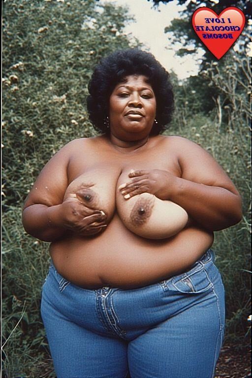 Grandes dames avec des seins de chocolat