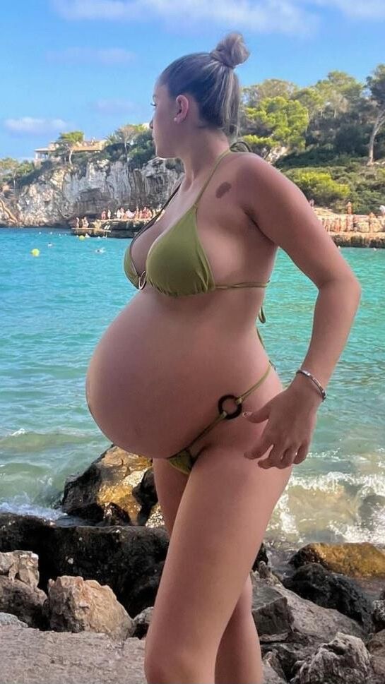 Minha semente está crescendo dentro dela