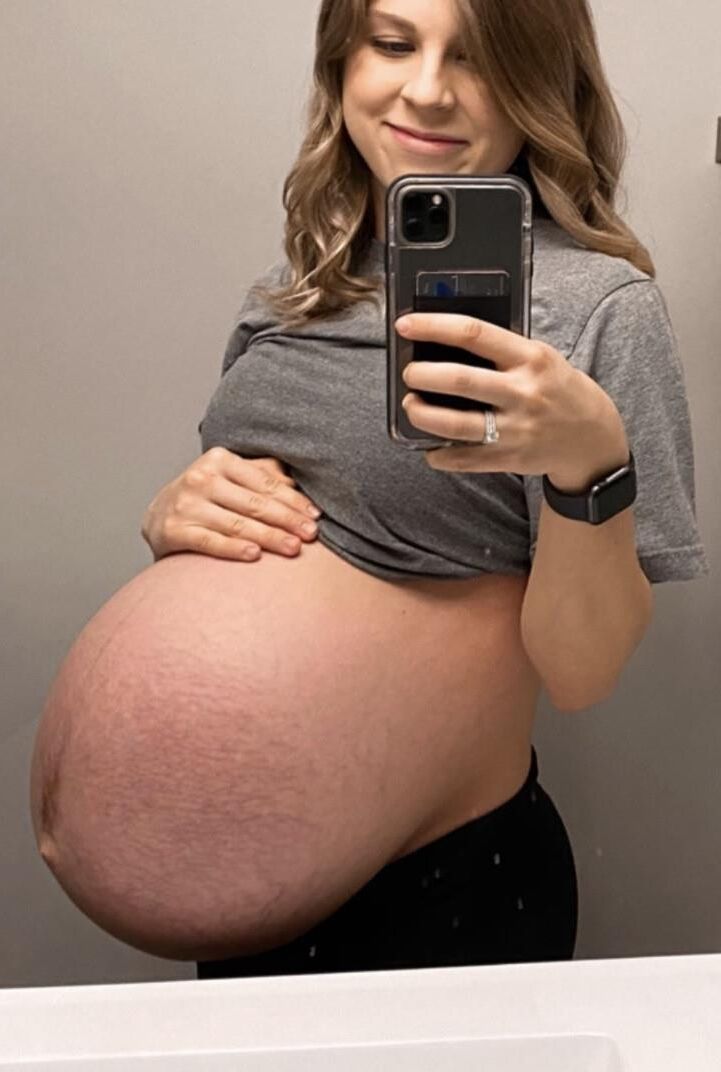Minha semente está crescendo dentro dela