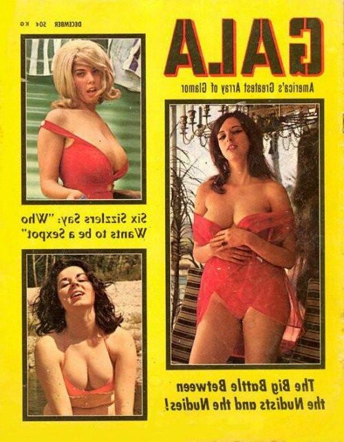 Bosomy Goddesses bare in mags 