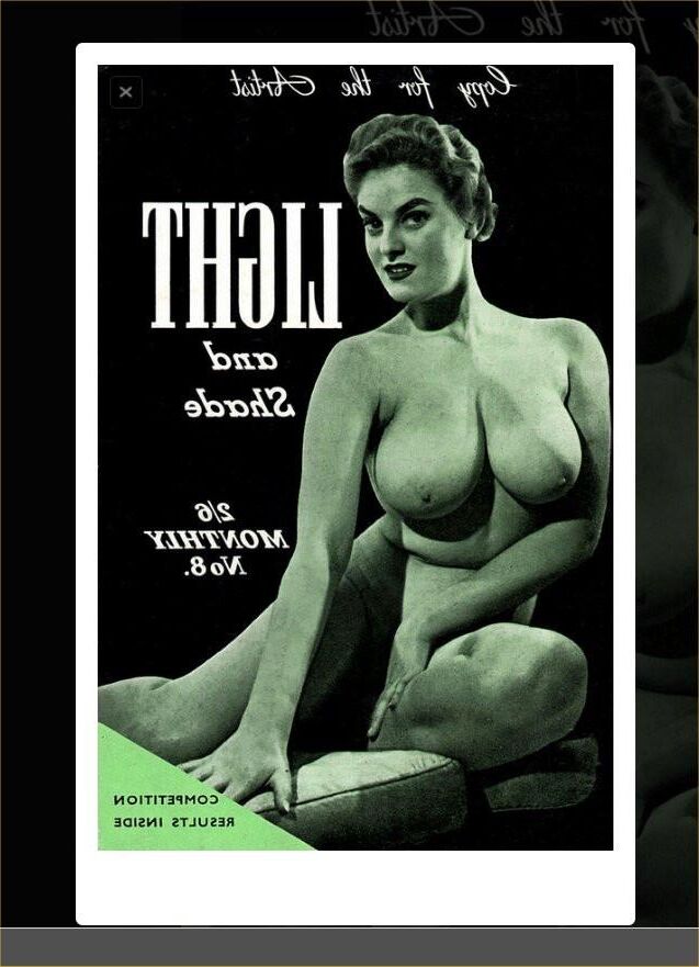 Bare girls posing in magazines 