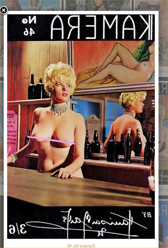 Bare girls posing in magazines 