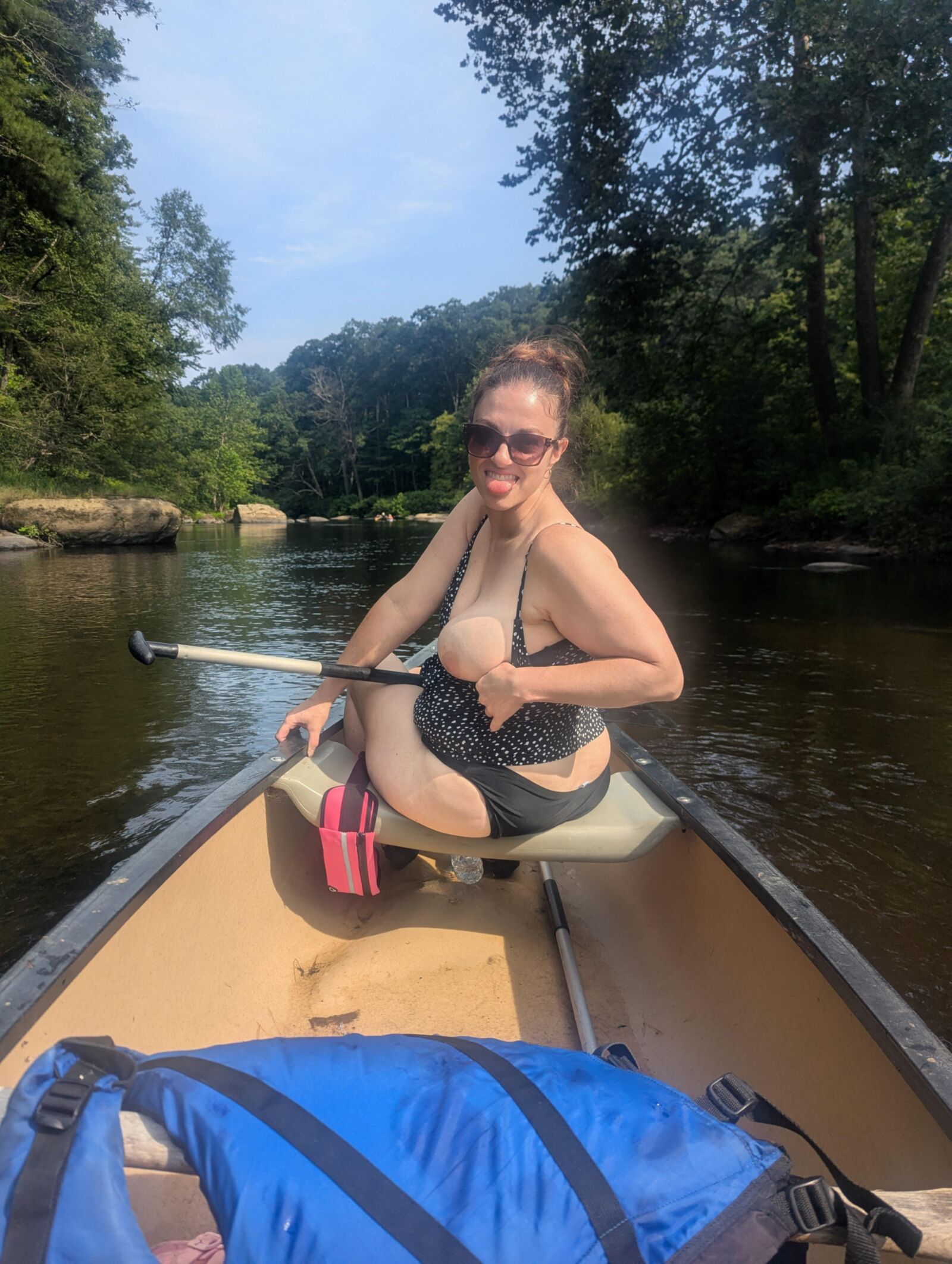 Wife boobs