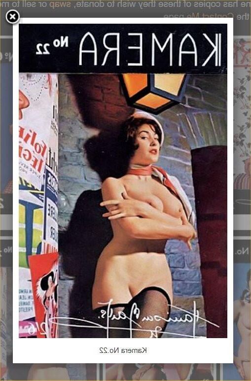 Bare girls posing in magazines 