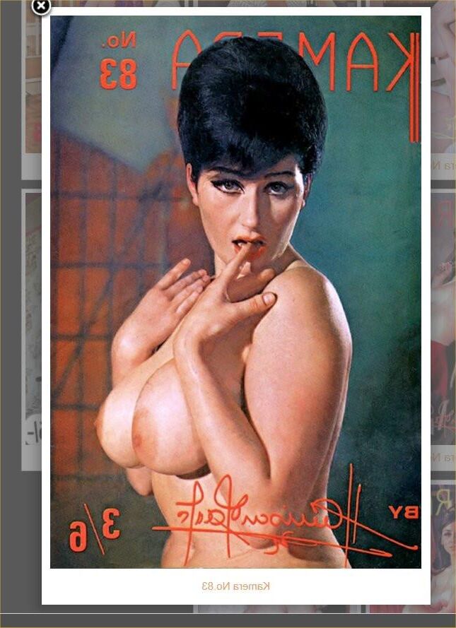 Bare girls posing in magazines 
