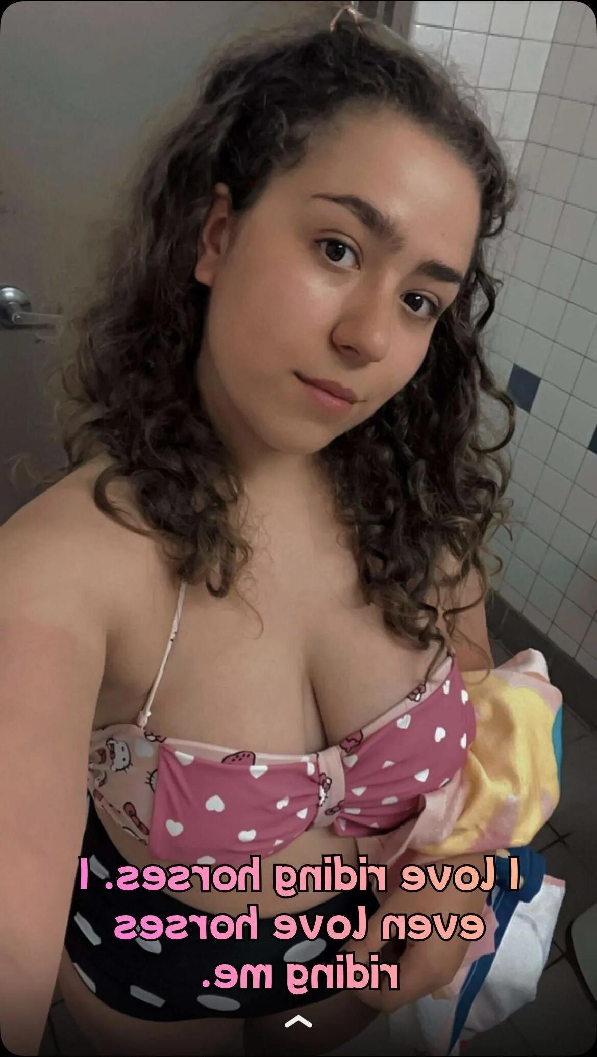  yo american Slut Haley would love to ride/fuck men and horses