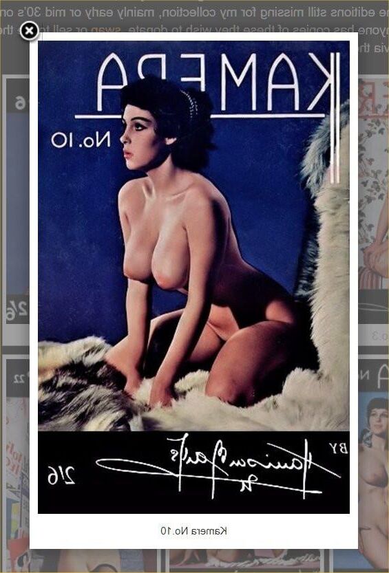 Bare girls posing in magazines 