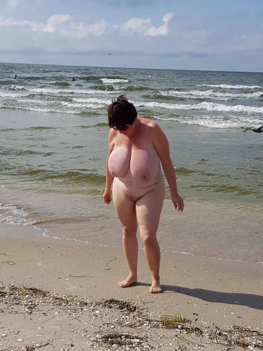Grannies on beach