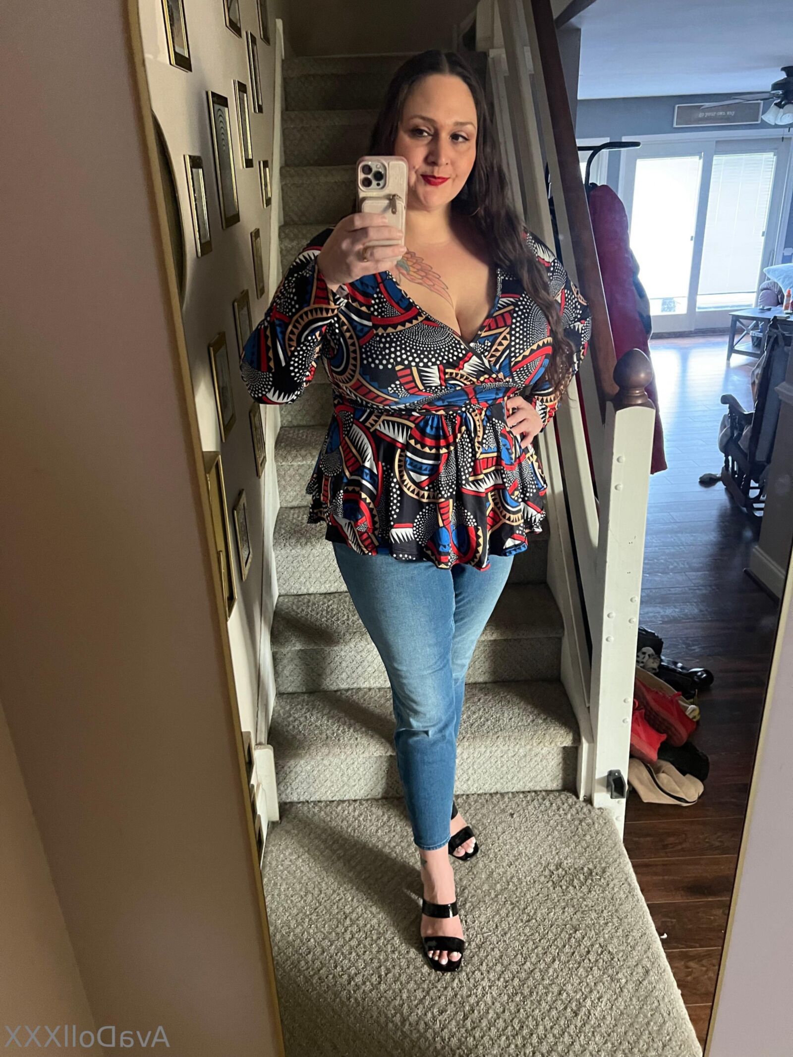Ava Huge Boobs Big Ass Tall BBW with Glasses Mixed Hot Shots