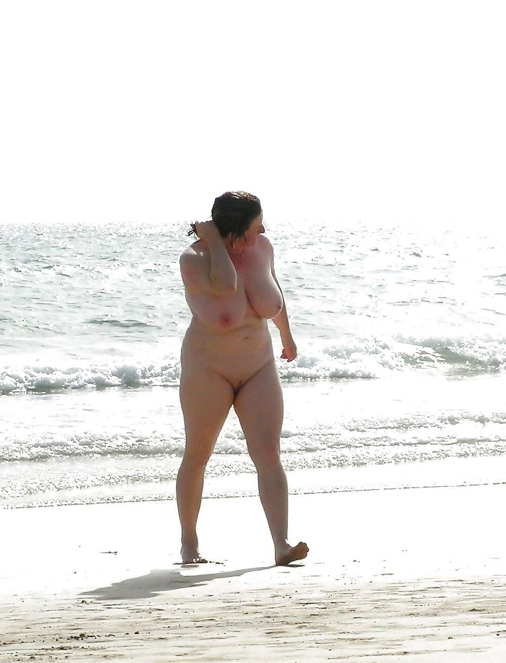 Grannies on beach