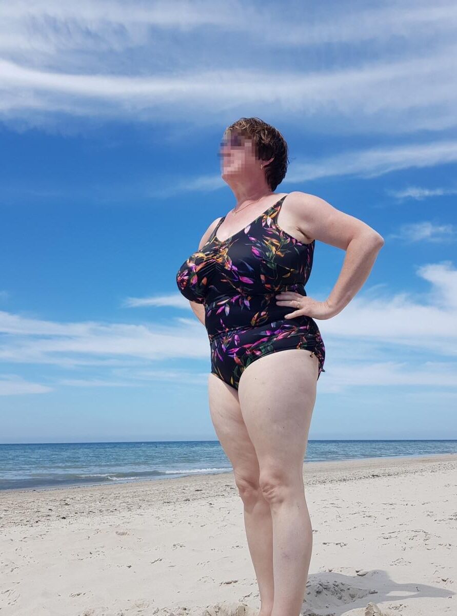 Grannies on beach