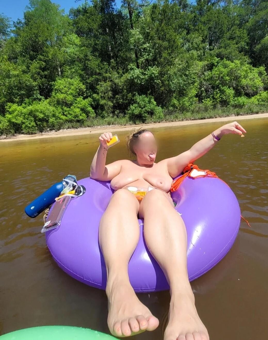 funny couple having fun