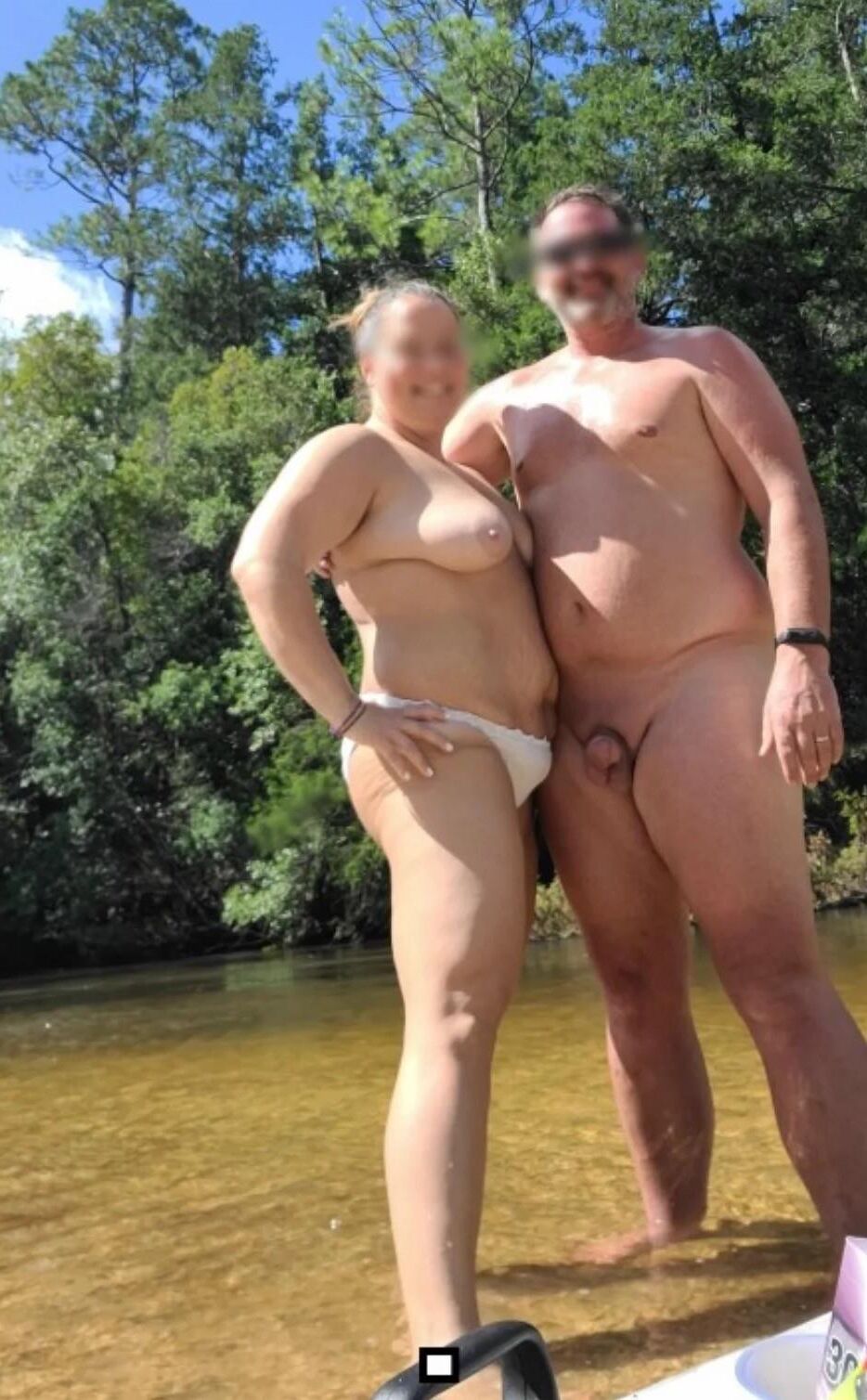 funny couple having fun