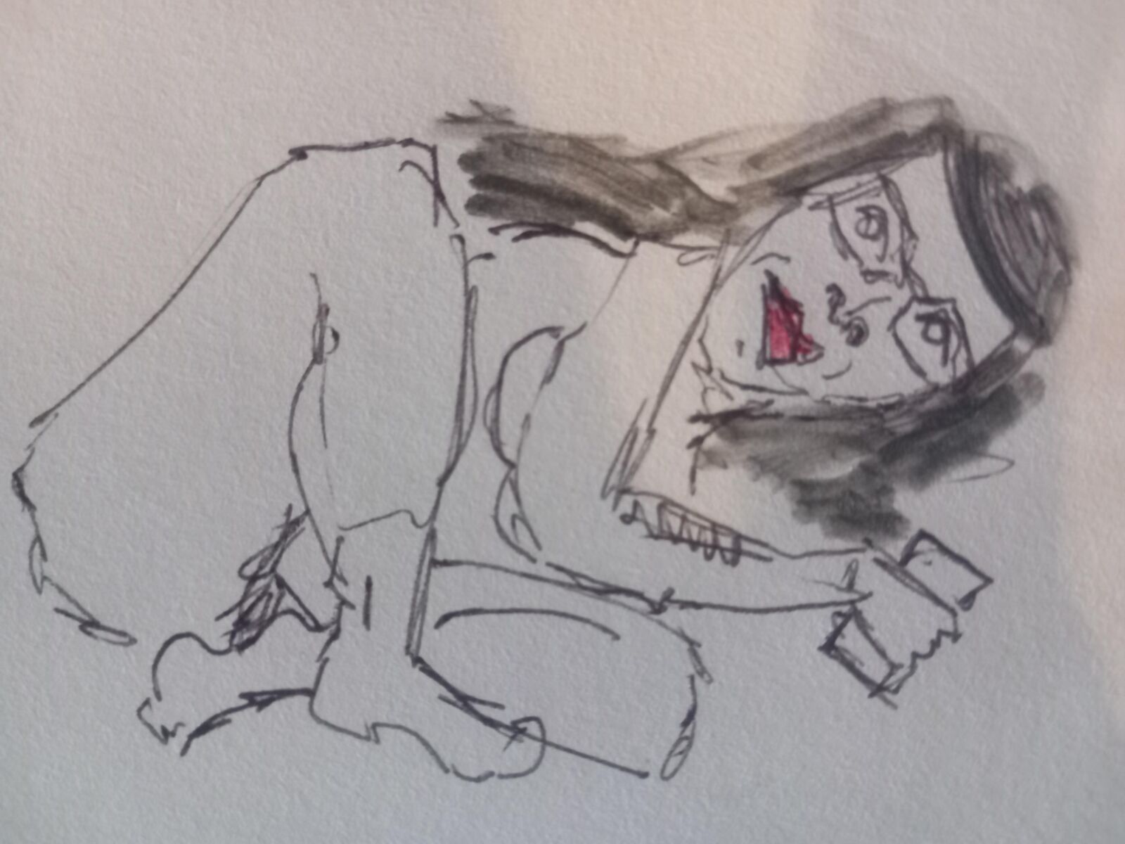 Nude female drawings 