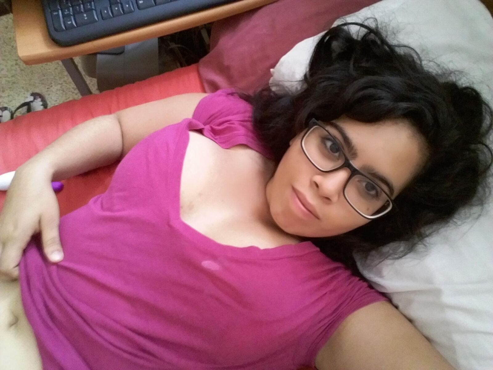 Cinthia masturbandose