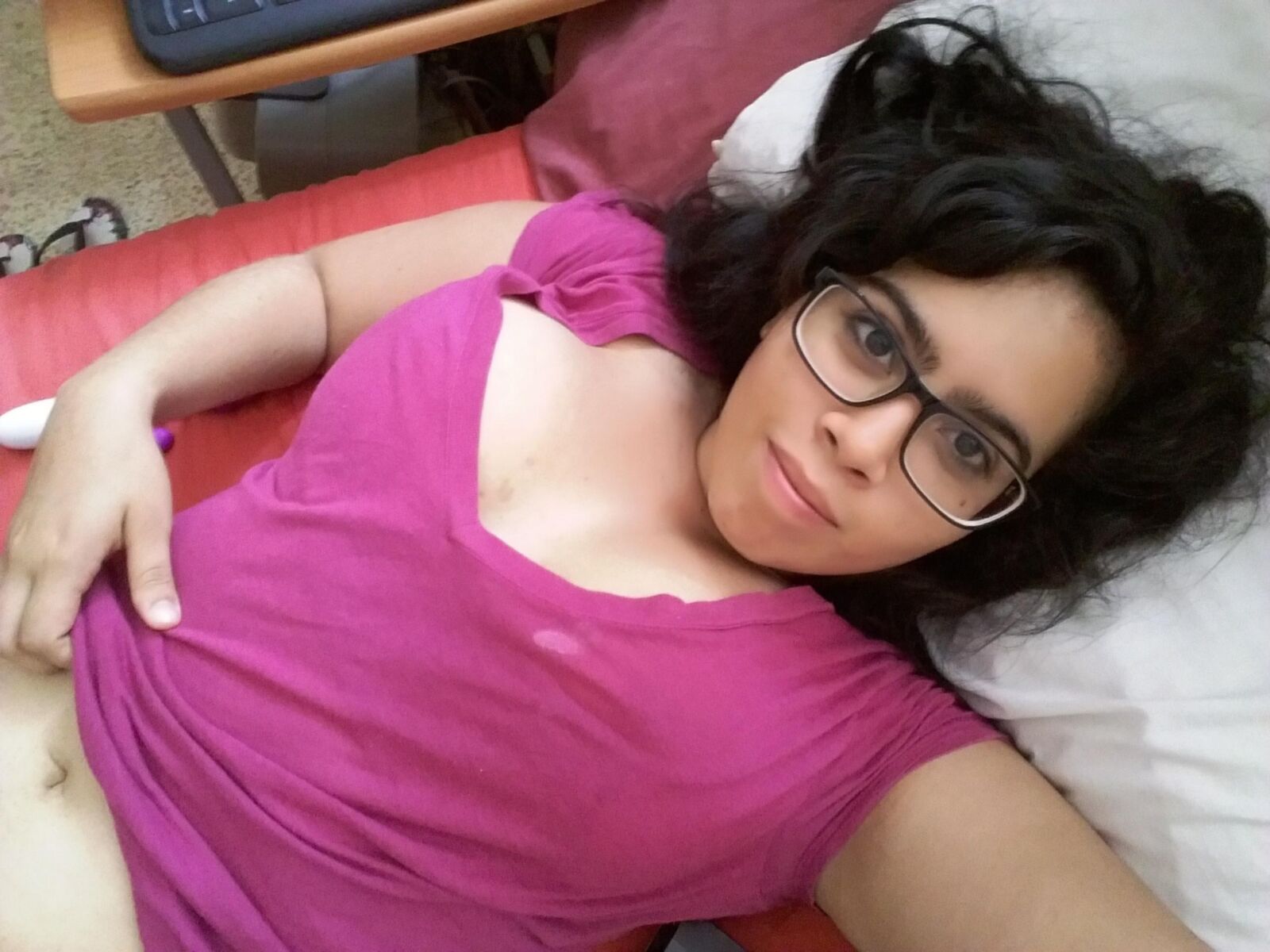 Cinthia masturbandose