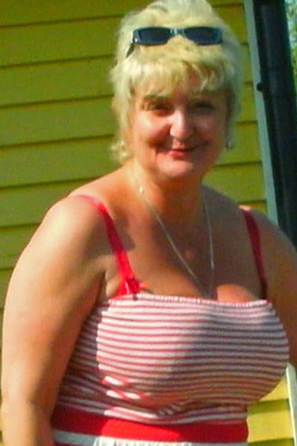 Her natural airbags or pillows
