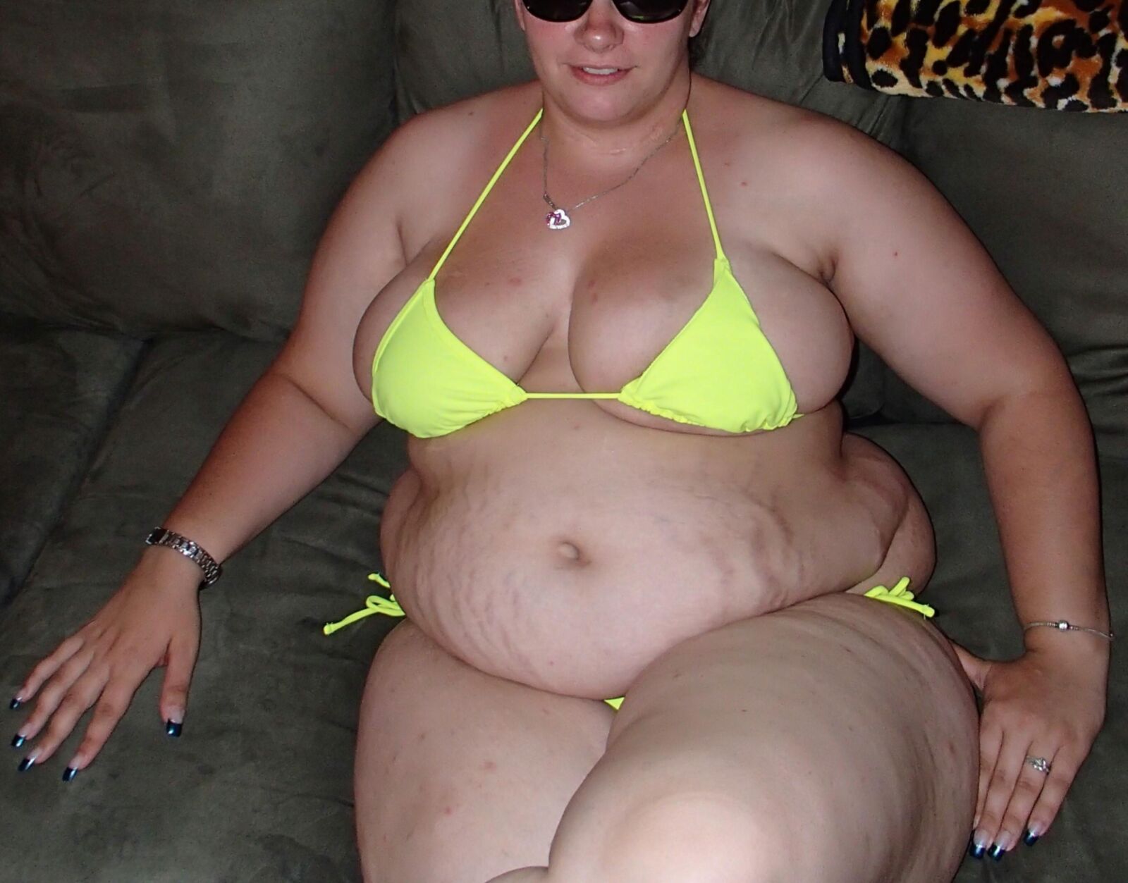 Modèle de bikini amateur BBW