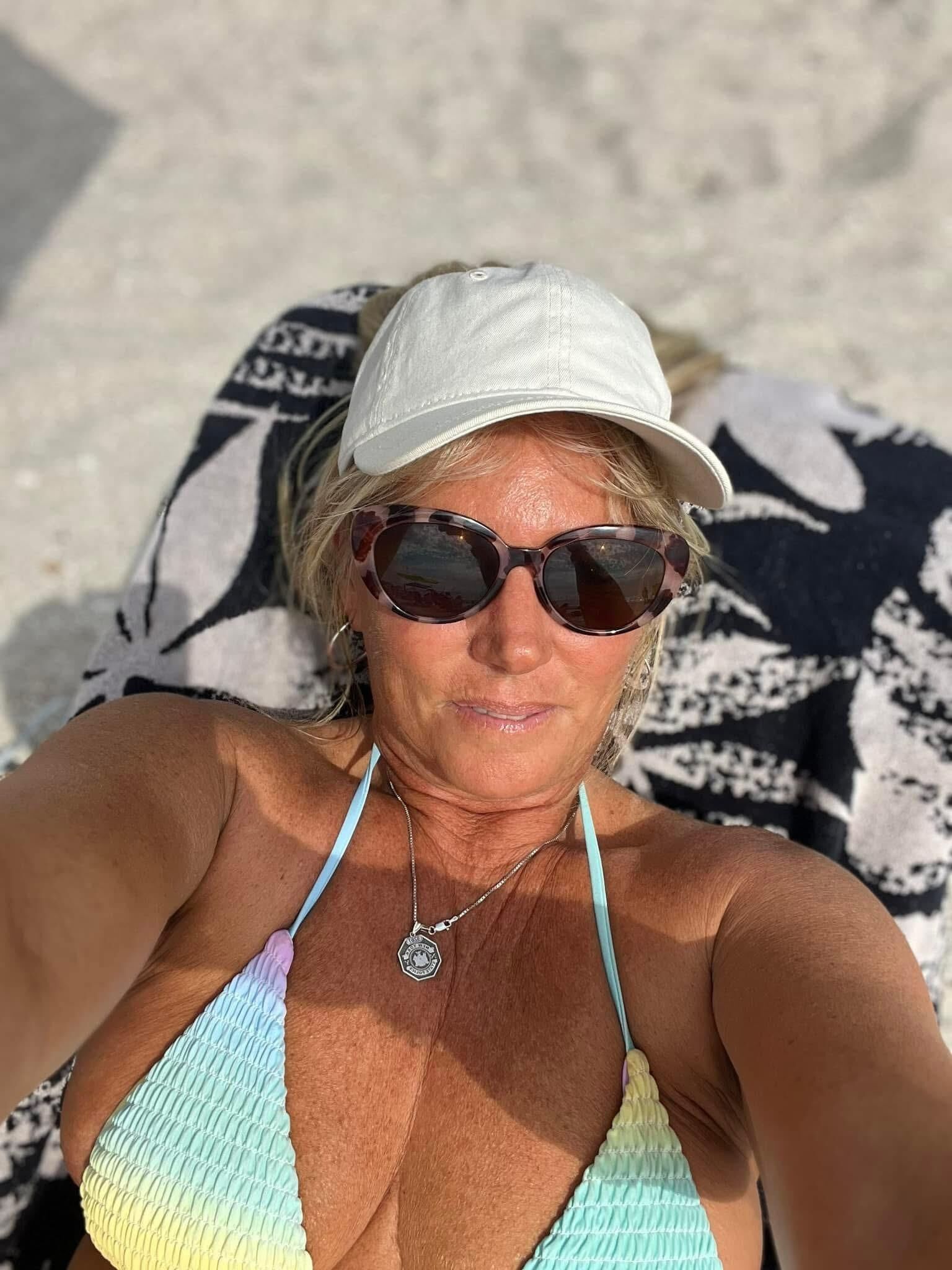 Blonde Fit GILF