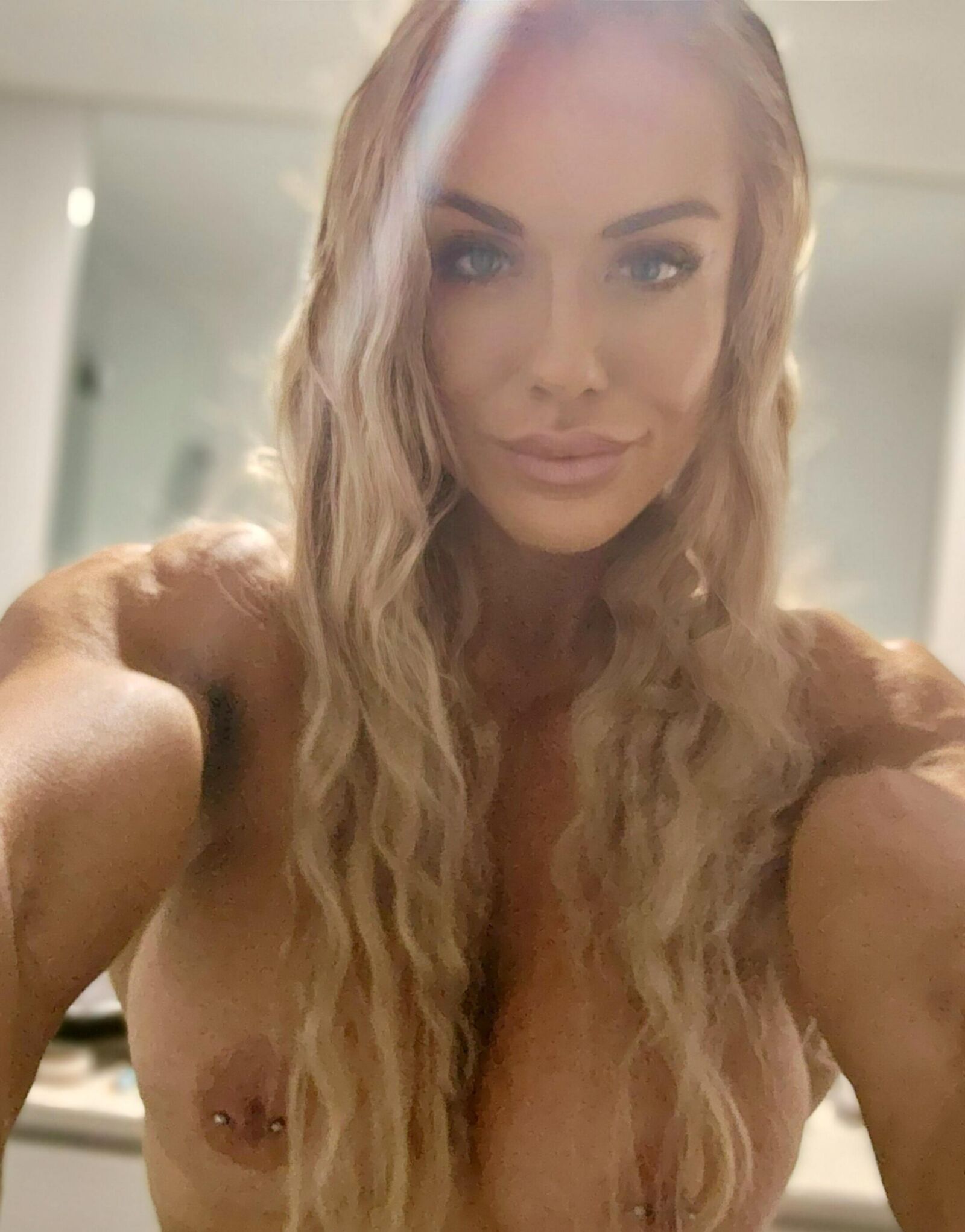 Muscular Blonde Milf 