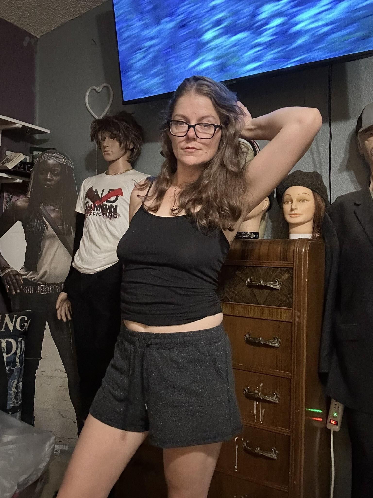 Jeska Big Butt Big Tits Nasty Milf with Glasses Mixed Hot Shots