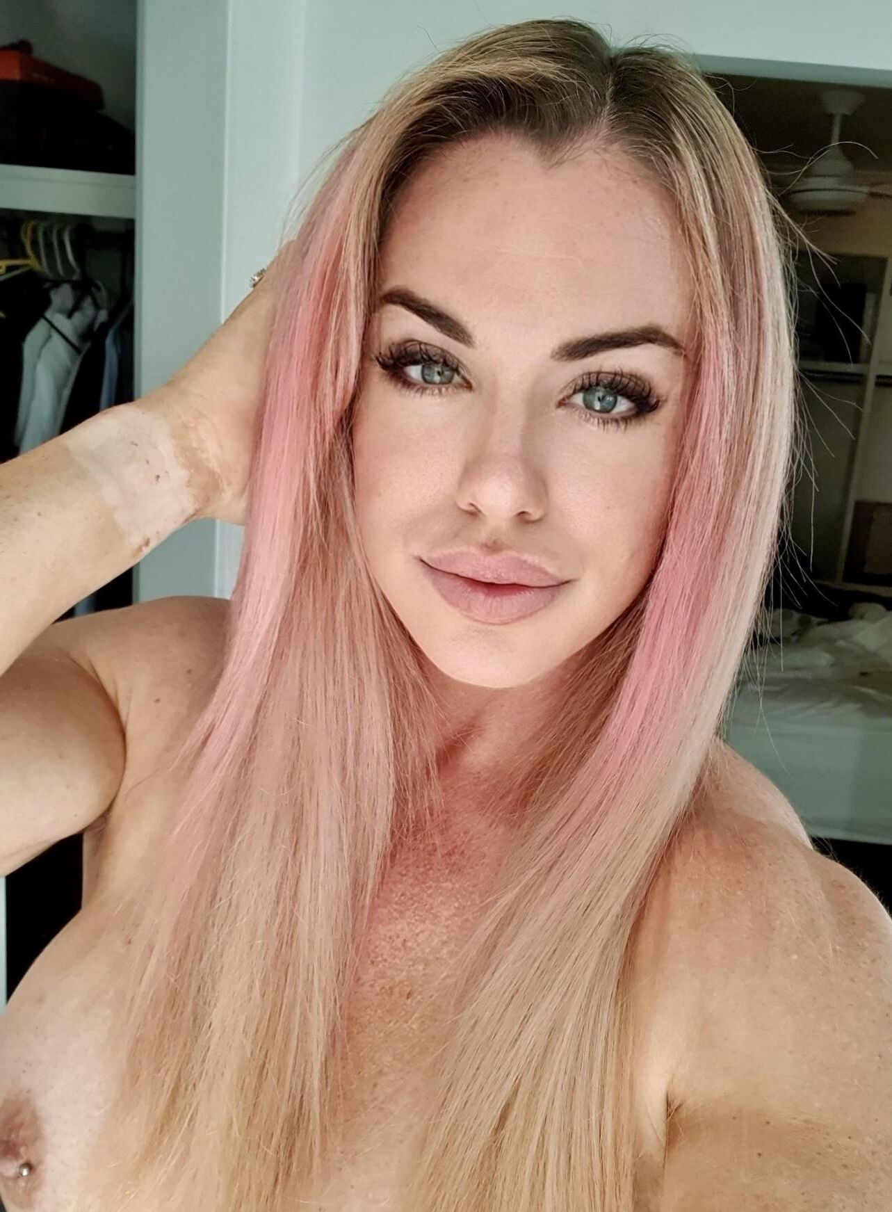 Muscular Blonde Milf 